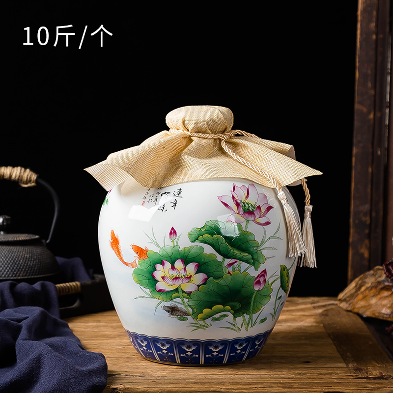 景德鎮(zhèn)陶瓷酒壇生產(chǎn)廠家